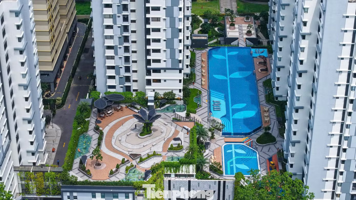 The Habitat Bình Dương là dự án bất động sản do Công ty TNHH Phát triển VSIP - Sembcorp Gateway thực hiện. Hàng chục dự án căn hộ đua nhau 'mọc' lên dọc đoạn Quốc lộ - Ảnh 13.