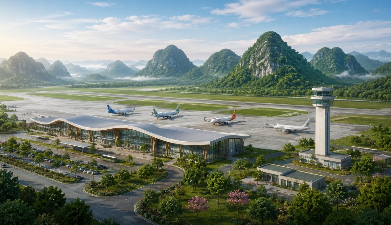 Việt Nam sắp có sân bay mới, tọa lạc tại tỉnh miền núi sở hữu thác nước lớn nhất Đông Nam Á - Ảnh 2.