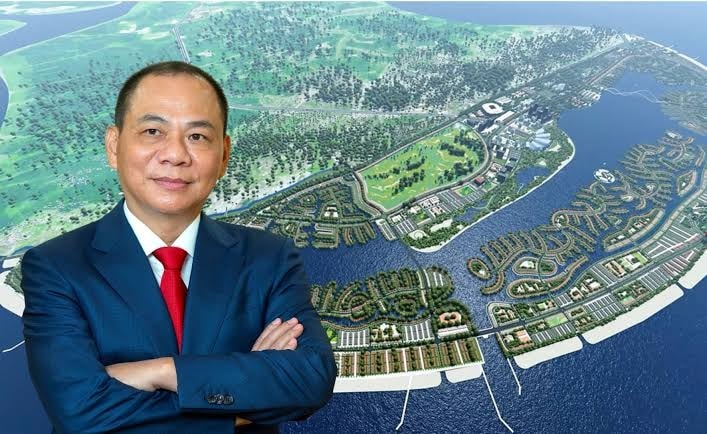 Sau 1 năm khởi công, siêu đô thị lấn biển 10 tỷ USD của tỷ phú Phạm Nhật Vượng giờ ra sao?