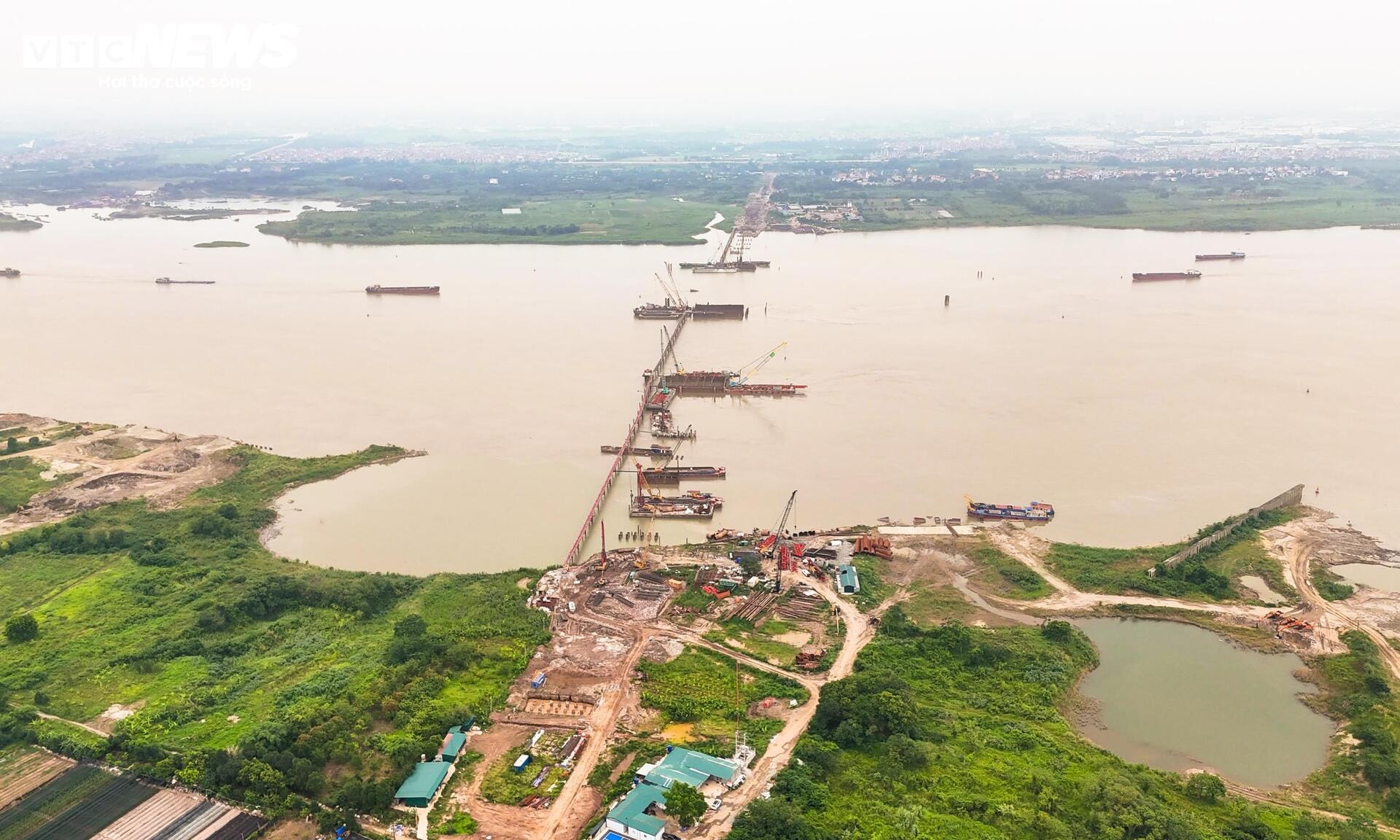 Dự án cầu dây văng hơn 7.300 tỷ bắc qua dòng sông biểu tượng có bóng dáng Đèo Cả chính thức bước vào giai đoạn then chốt - Ảnh 2.