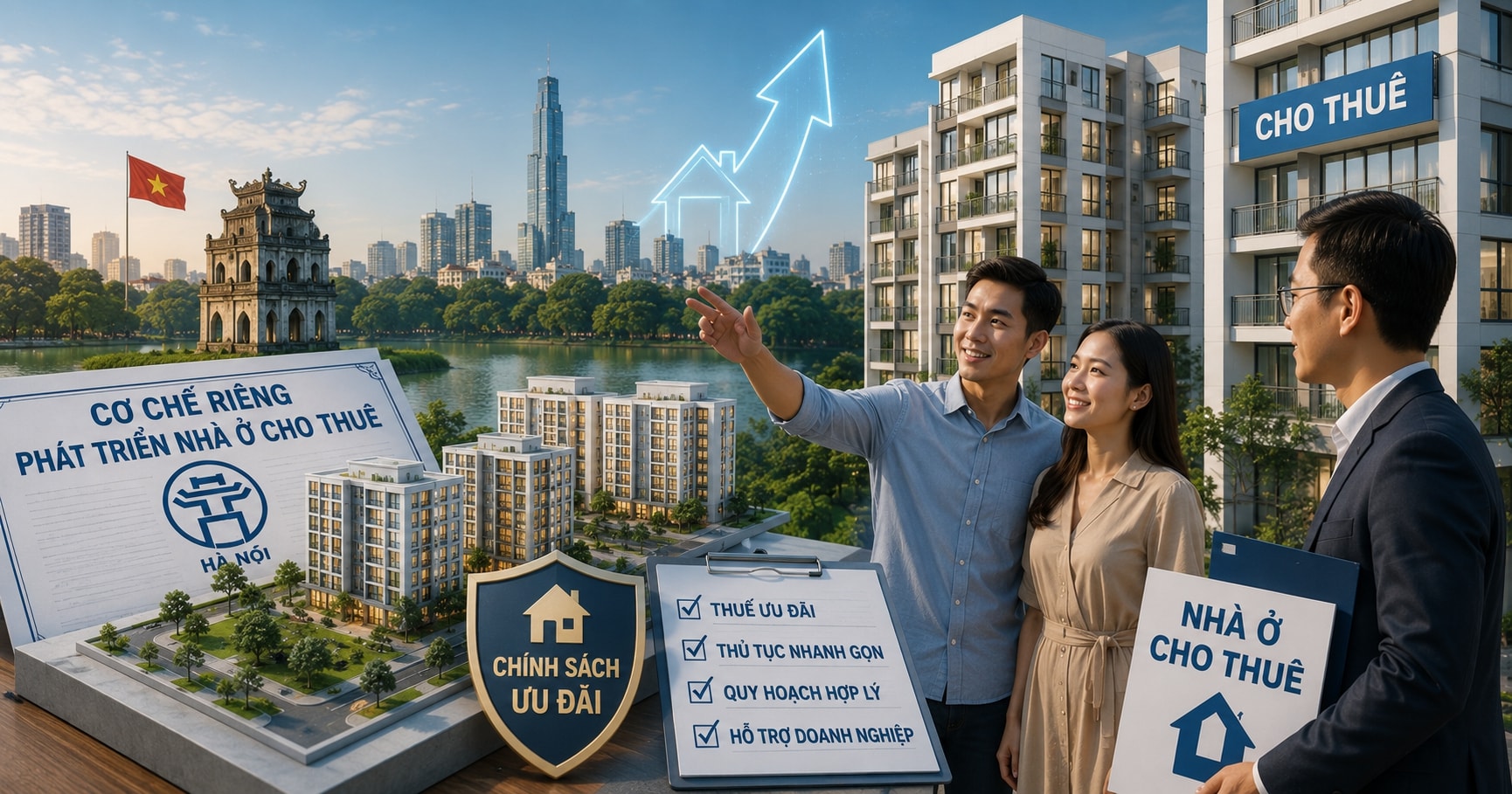 Hà Nội xây cơ chế riêng phát triển nhà ở xã hội cho thuê - Ảnh 1.