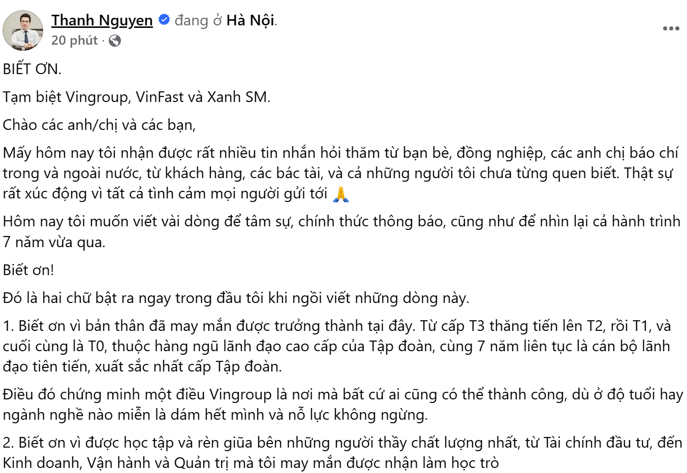 Trước khi rời ghế CEO Green SM, ông Nguyễn Văn Thanh còn hoàn tất một nhiệm vụ cuối cùng - Ảnh 1.