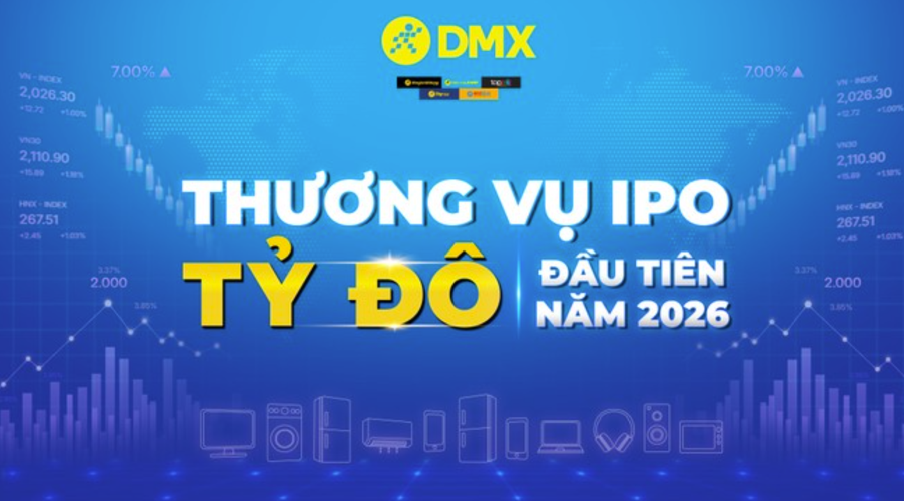 Điện Máy Xanh (DMX) không phân phối hết lượng cổ phiếu chào bán trong đợt IPO - Ảnh 1.