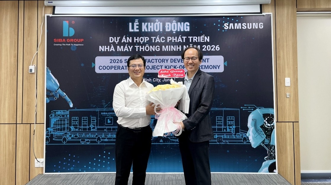 Siba Group vừa cùng Samsung khởi động dự án Hợp tác phát triển nhà máy thông minh năm 2026 - Ảnh 2.