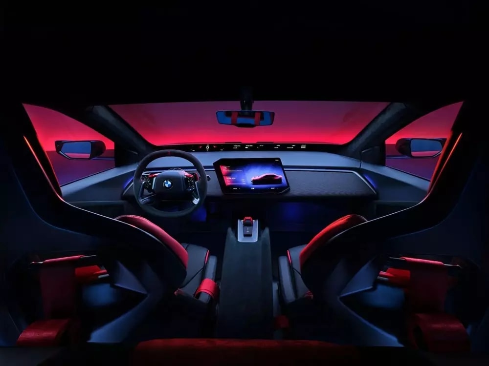 Khoang lái hiện đại BMW M Concept Neue Klasse