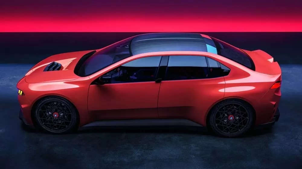 BMW M Concept Neue Klasse thiết kế khí động học
