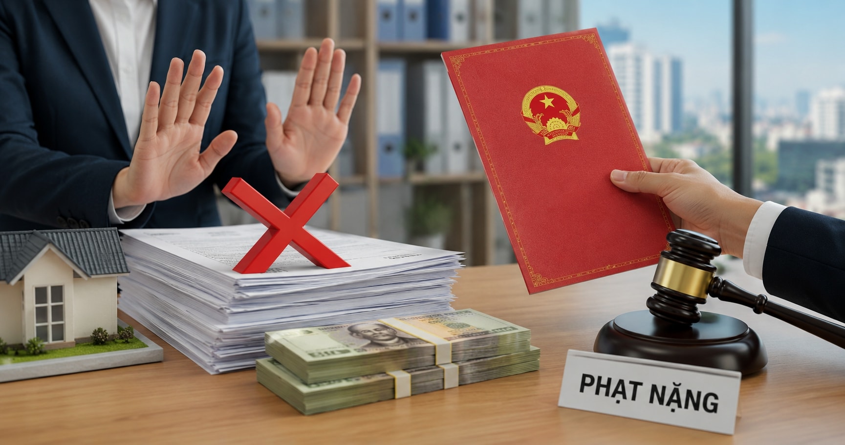 Từ nay, không đăng ký đất đai khi làm sổ đỏ lần đầu có thể bị xử phạt nặng- Ảnh 1.