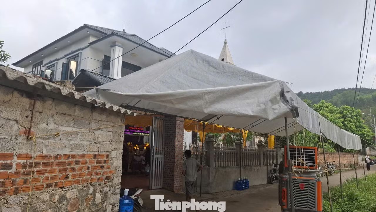 Khu vực xảy ra vụ án. Ảnh: Nguyễn Thắng. Công an thông tin về vụ 4 người tử vong ở Bắc Ninh - Ảnh 1.