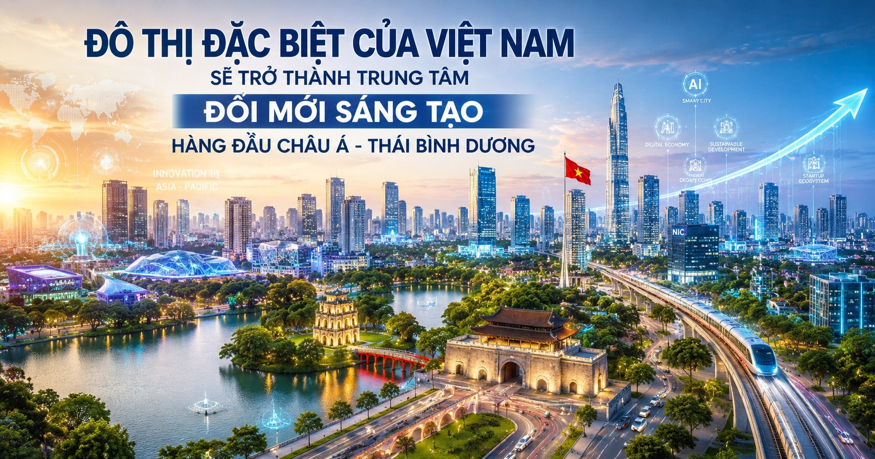 Đô thị đặc biệt của Việt Nam sẽ trở thành trung tâm đổi mới sáng tạo hàng đầu châu Á - Thái Bình Dương - Ảnh 2.
