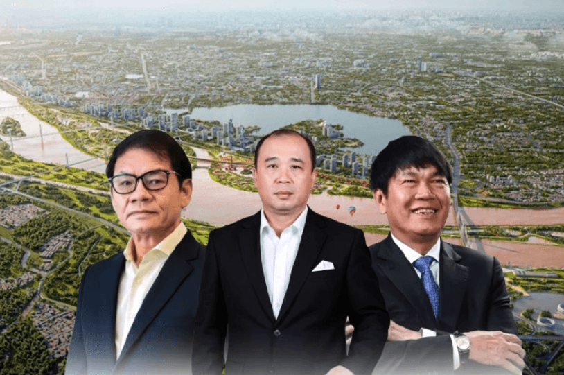Gánh vác siêu dự án 736.000 tỷ sau khi loạt doanh nghiệp rút lui, ba đại gia họ Trần vừa có động thái mới