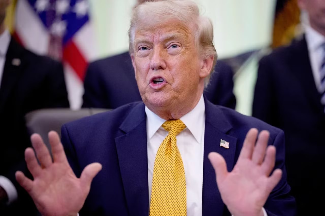 Tổng thống Mỹ Donald Trump. Tổng thống Mỹ Trump nói Iran chấp nhận thanh sát hạt nhân 'vô thời hạn' - Ảnh 1.
