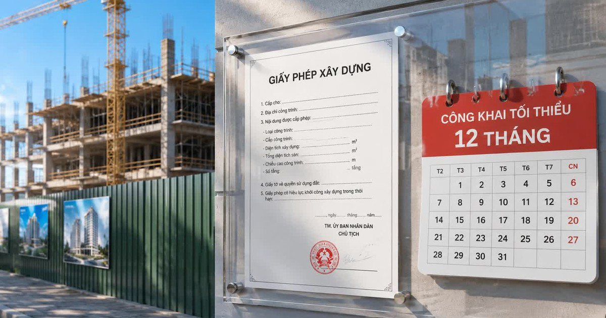 Chỉ 5 ngày nữa, việc công khai giấy phép xây dựng sẽ có thay đổi quan trọng