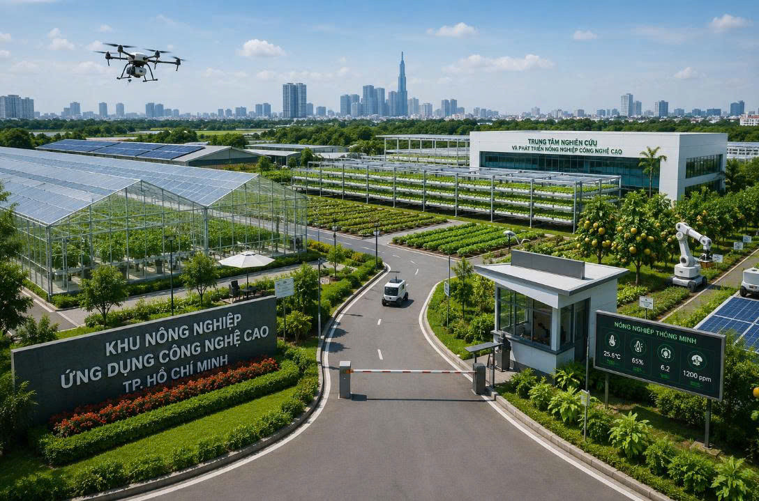 Việt Nam sẽ có thêm 7 khu nông nghiệp ứng dụng công nghệ cao rộng hơn 1.700ha, tọa lạc tại TP giàu nhất cả nước - Ảnh 1.