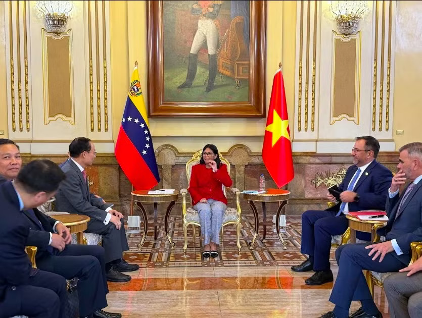 Việt Nam và Venezuela nhất trí tăng cường hợp tác dầu khí – năng lượng - Ảnh 1.