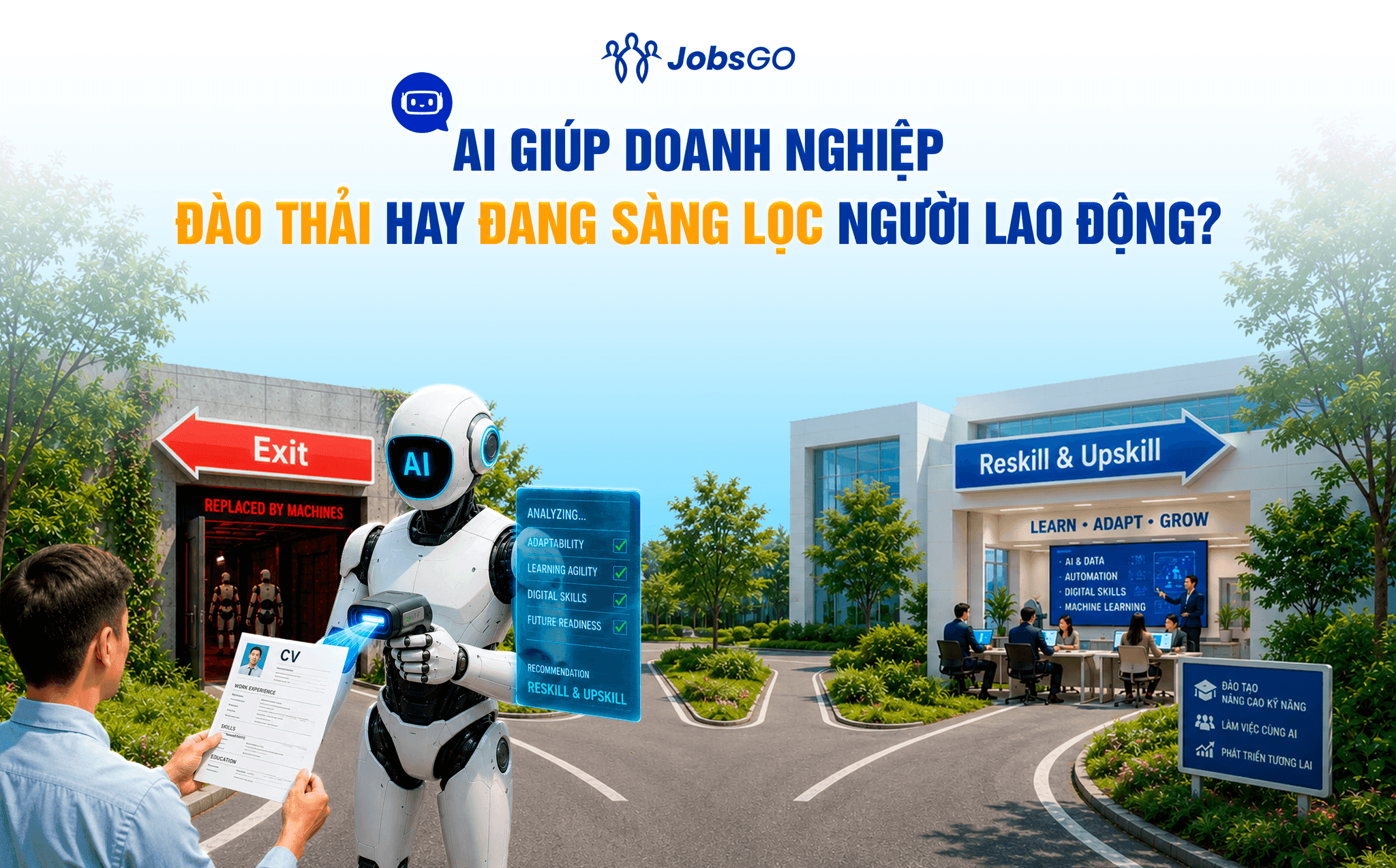 AI giúp doanh nghiệp đào thải hay đang sàng lọc người lao động? - Ảnh 1.