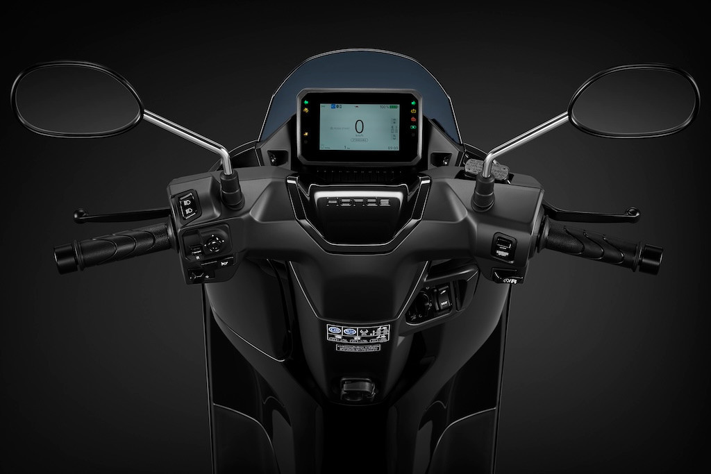 Màn hình trên xe máy điện Honda UC3