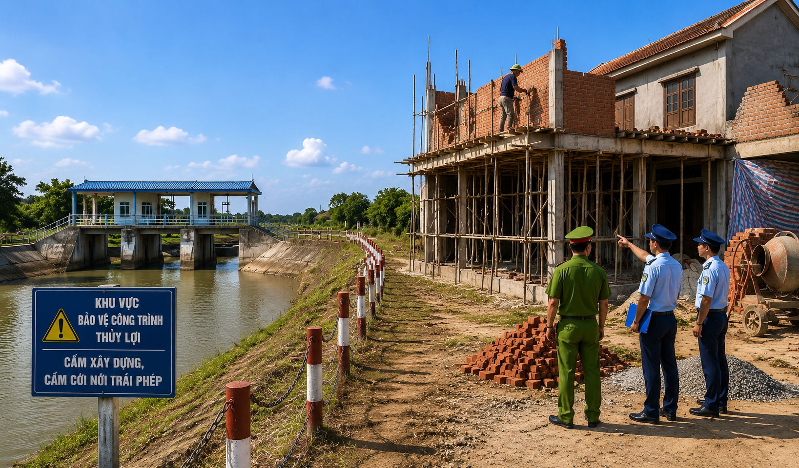 Chỉ nửa tháng nữa, xây dựng hay cơi nới trái phép trong phạm vi này có thể bị phạt đến 100 triệu đồng- Ảnh 1.