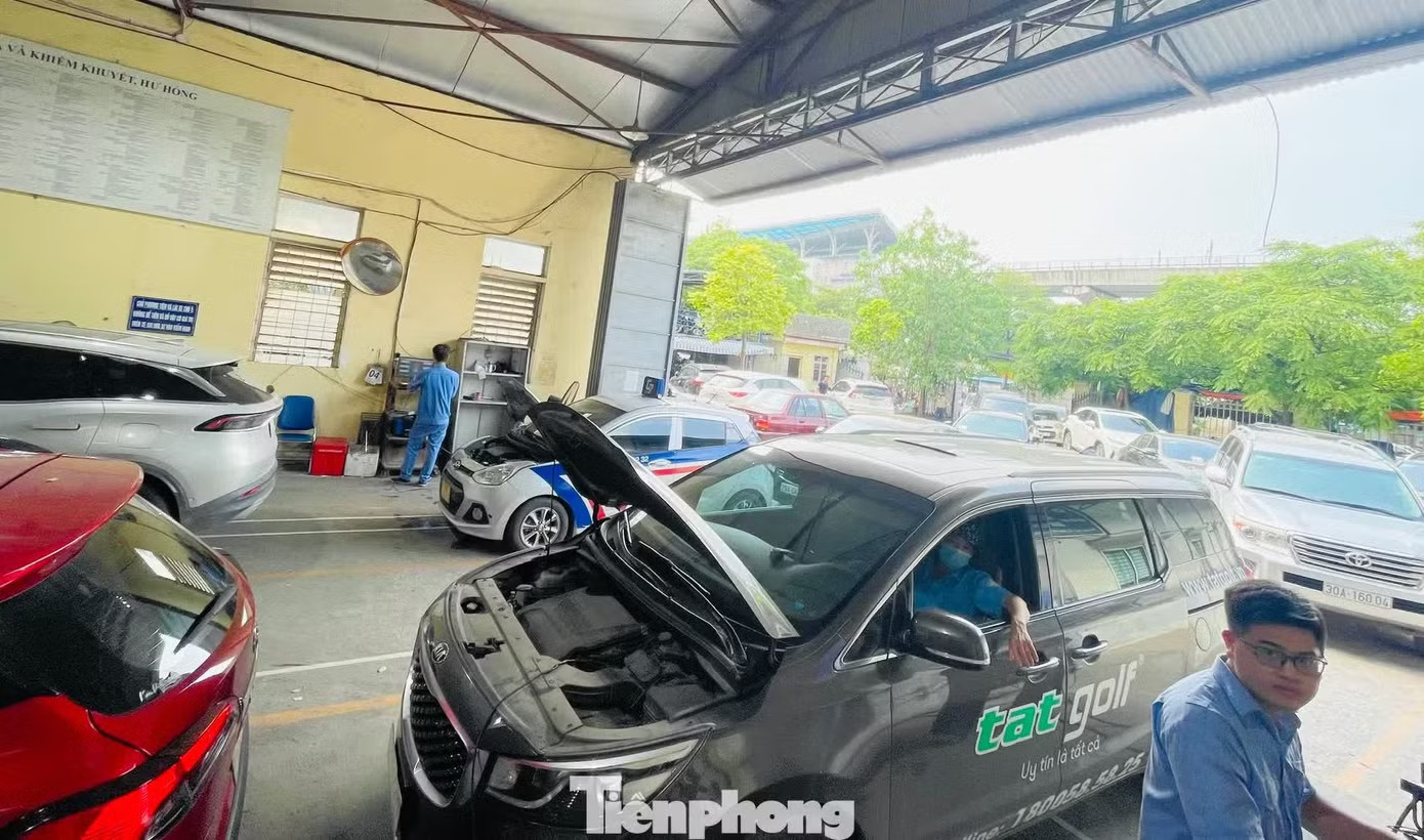 Từ 1/7 ô tô chưa nộp phạt nguội sẽ được cập nhật lên hệ thống đăng kiểm - Ảnh 1.