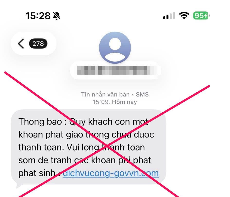 Thông báo phạt nguội giải mạo