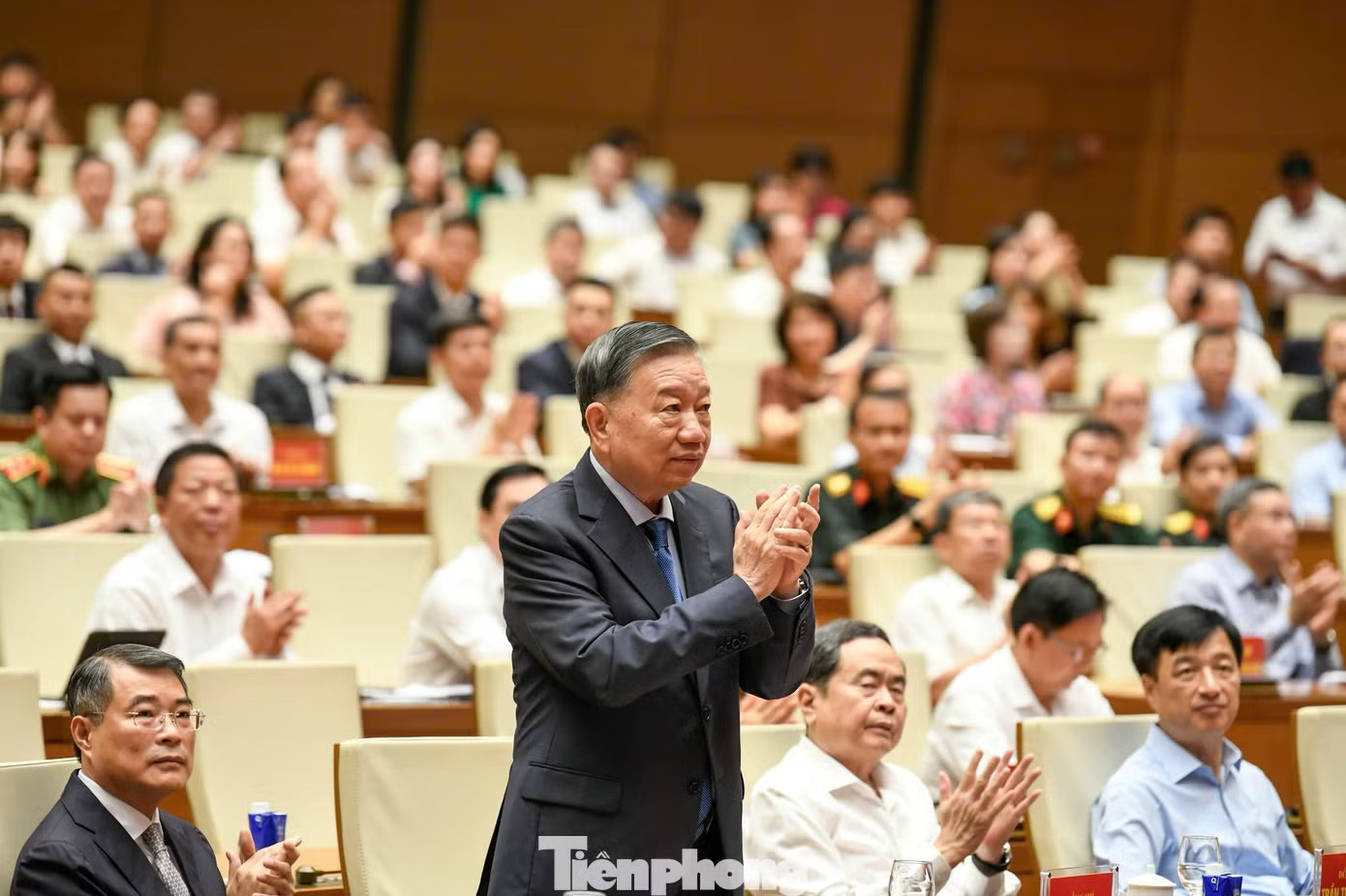 Tổng Bí thư, Chủ tịch nước Tô Lâm dự Hội nghị quán triệt Nghị quyết phát triển kinh tế có vốn đầu tư nước ngoài - Ảnh 1.