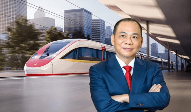 Vinhomes sẽ rót vốn cùng Vinspeed làm tuyến đường sắt tốc độ cao 5,6 tỷ USD