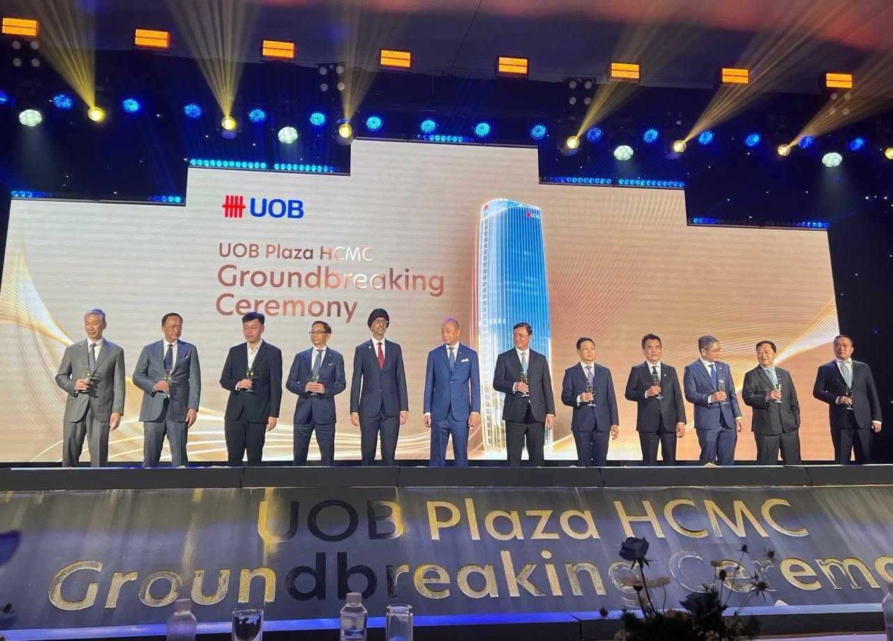 Ngân hàng nước ngoài đầu tiên khởi công ‘siêu dự án’ 450 triệu USD tại Trung tâm Tài chính quốc tế Việt Nam - Ảnh 1.