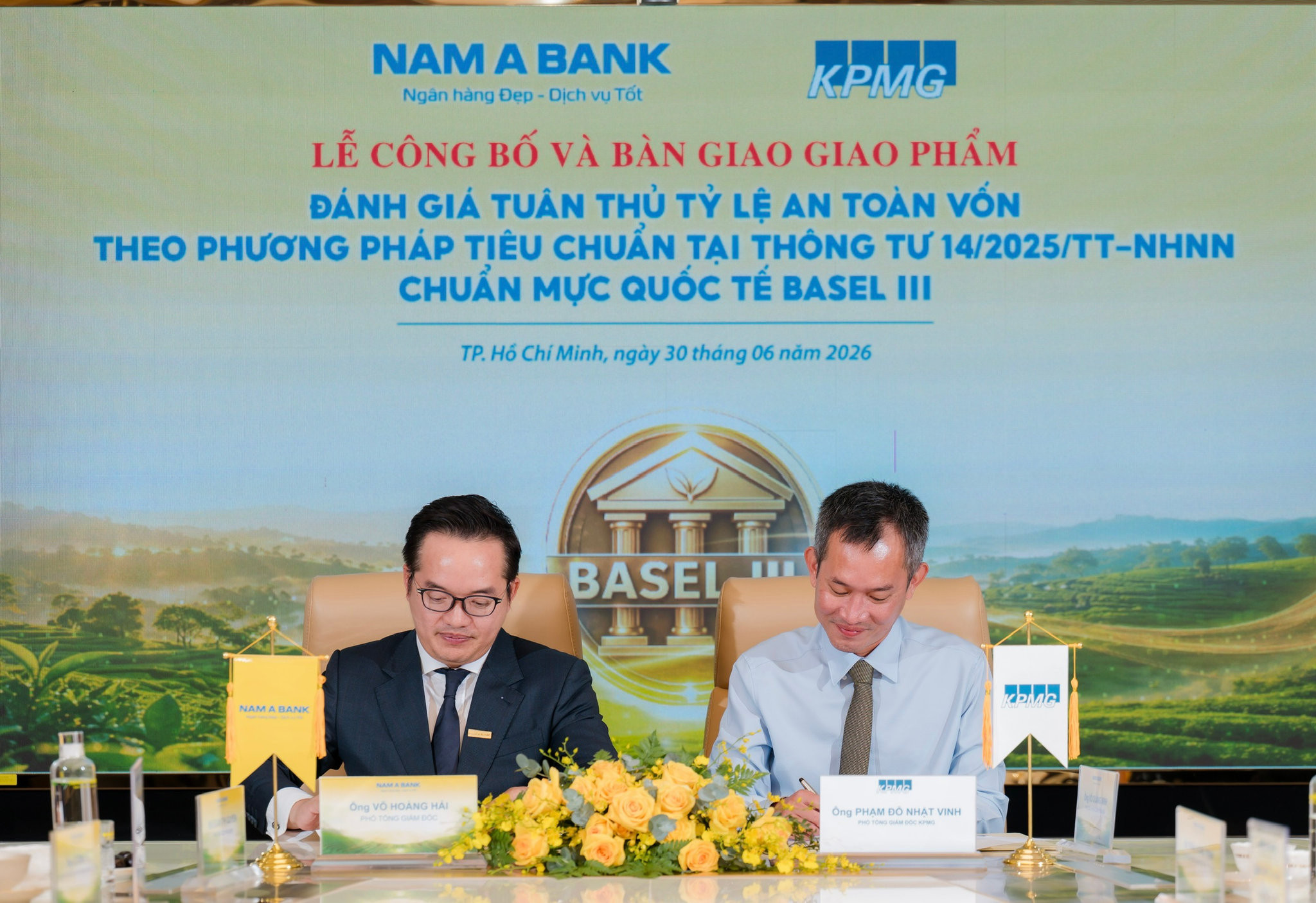 Nam A Bank (NAB) hoàn thành đánh giá tuân thủ tỷ lệ an toàn vốn theo Basel III - Ảnh 1.