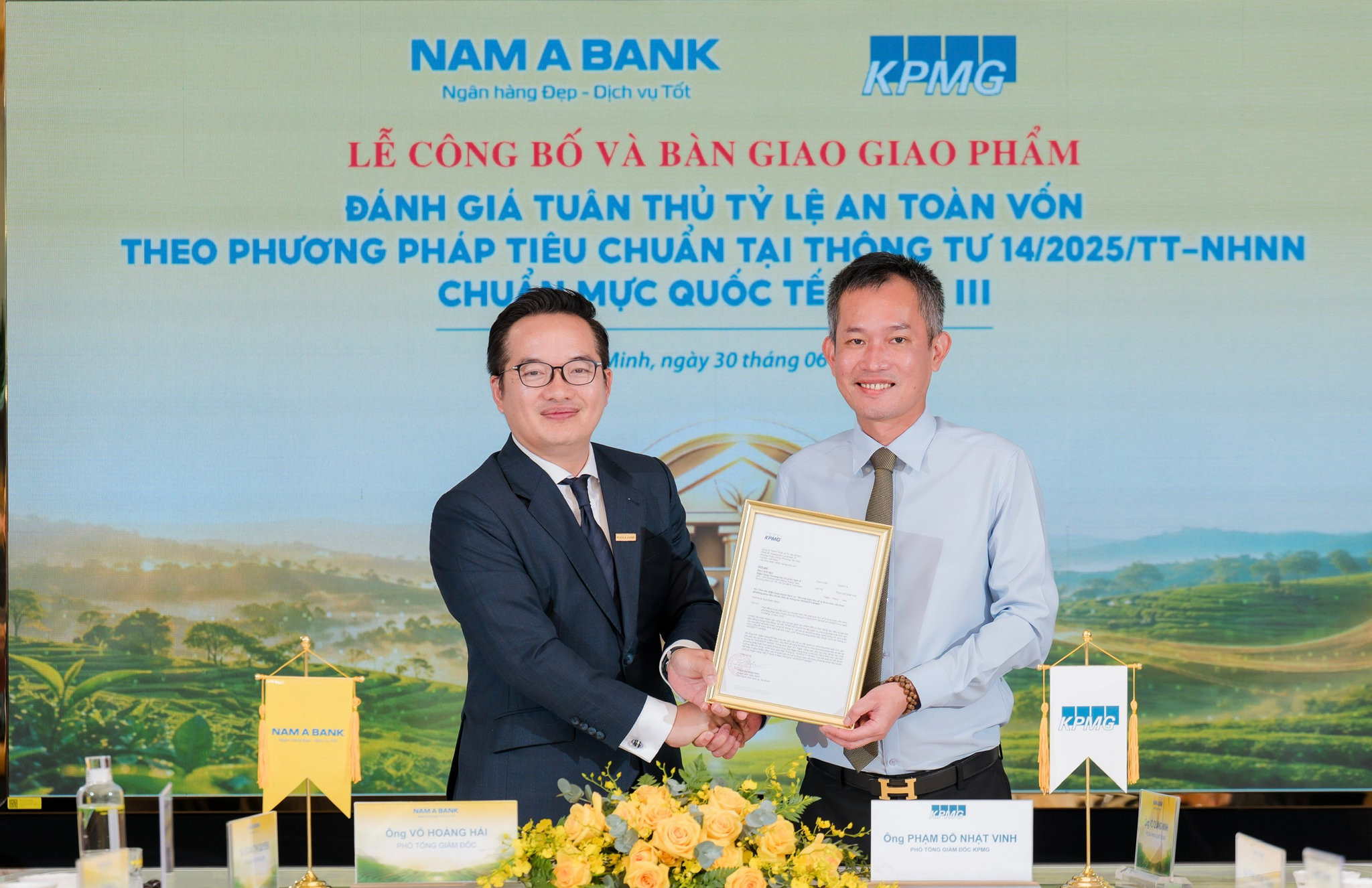 Nam A Bank (NAB) hoàn thành đánh giá tuân thủ tỷ lệ an toàn vốn theo Basel III - Ảnh 3.