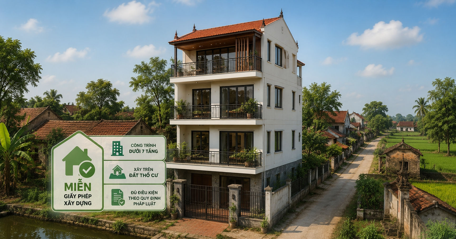 Từ hôm nay, nhiều trường hợp xây nhà dưới 7 tầng chính thức được miễn giấy phép xây dựng - Ảnh 2.