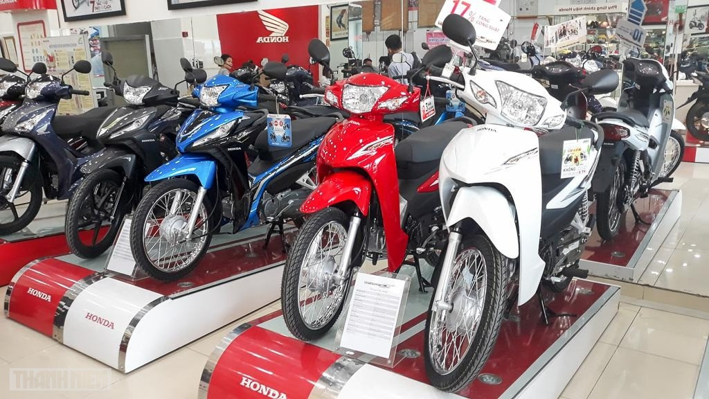 Danh sách 17 mẫu xe máy Honda chính thức tăng giá, có mẫu tăng 700.000 đồng