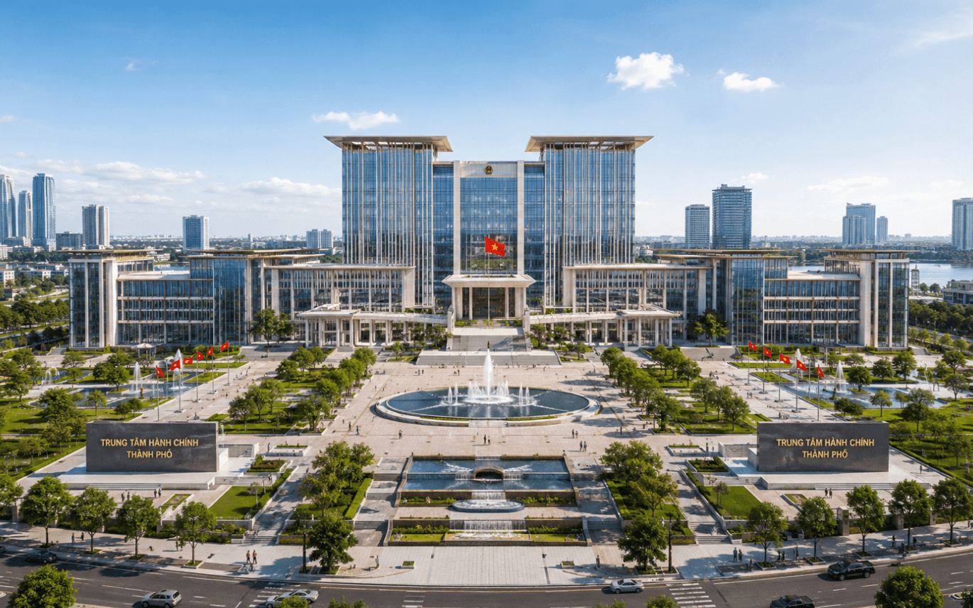 Chỉ 1 tháng nữa, Việt Nam sẽ khởi công trung tâm hành chính hơn 100ha: Là nơi làm việc của trên 4.000 cán bộ, tọa lạc tại thành phố rộng nhất cả nước - Ảnh 2.