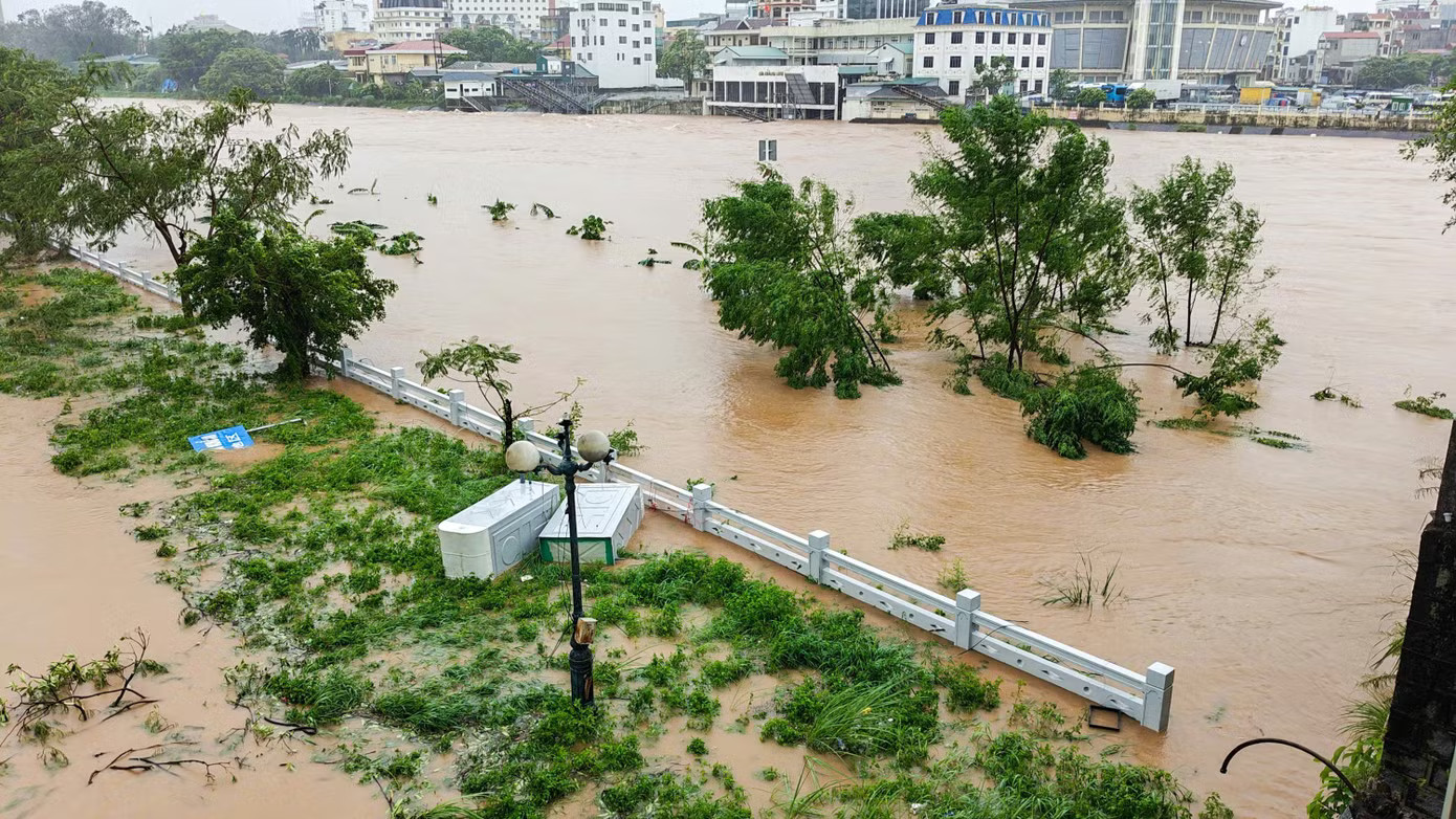 Móng Cái tan hoang không nhận ra sau bão số 1 - Ảnh 7.