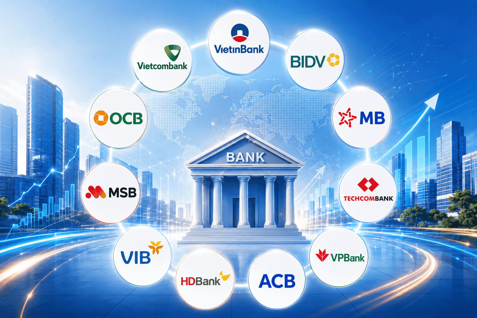VDSC: Lợi nhuận ngành ngân hàng quý II/2026 tăng 20%, HDBank dẫn đầu về ROAE