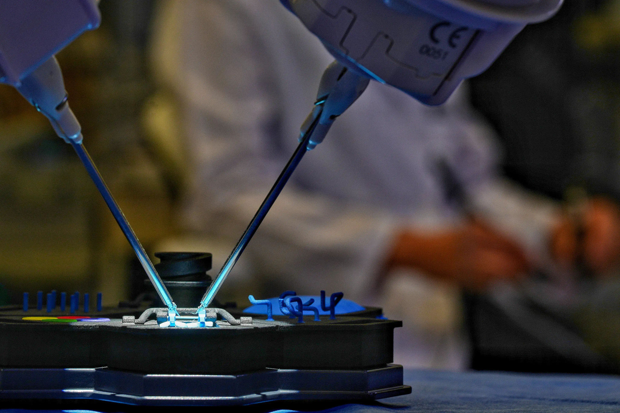 The robotic microsurgical platform has been used for 48 procedures. Photo: Elson Li