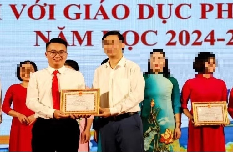 Giáo viên SN 1998 vừa bị tạm giữ khẩn cấp ở Tuyên Quang: Từng là HSG quốc gia, tốt nghiệp loại giỏi, giành được nhiều bằng khen, giải thưởng - Ảnh 2.