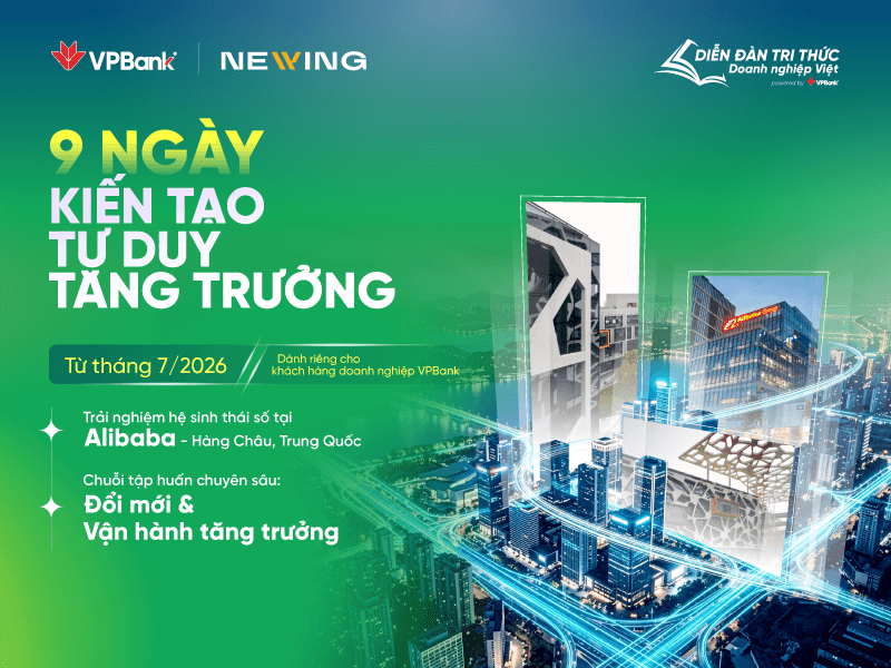 VPBank SME tiếp tục triển khai Alibaba Study Tour dành cho 28 CEO khách hàng chiến lược