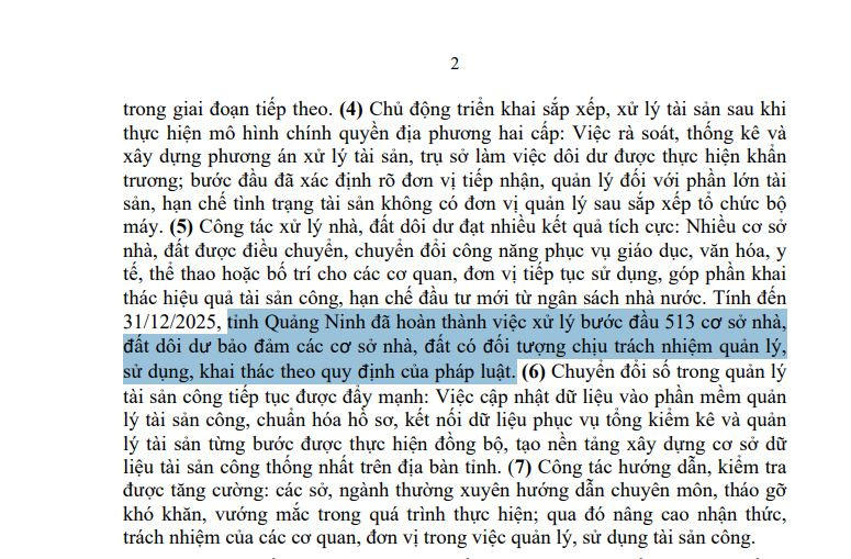 TP tương lai của Việt Nam đã xử lý được hơn 500 cơ sở nhà đất dôi dư sau sắp xếp - Ảnh 1.