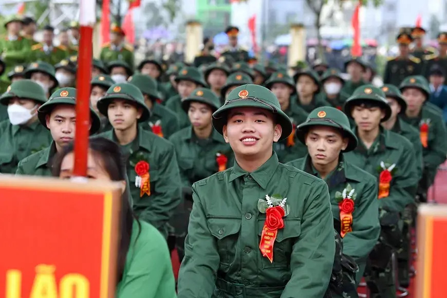 Hôm nay, thanh niên 30 địa phương lên đường nhập ngũ