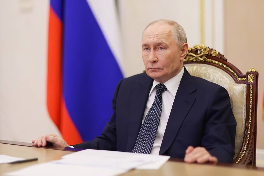 Tổng thống Nga Vladimir Putin. (Ảnh: Tass) Nga tuyên bố không nao núng trước chiến thuật mới của Ukraine - Ảnh 1.