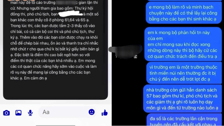 Công an vào cuộc xác minh thông tin giáo viên hướng dẫn thí sinh làm bài thi tốt nghiệp THPT 2026 tại Quảng Trị - Ảnh 1.