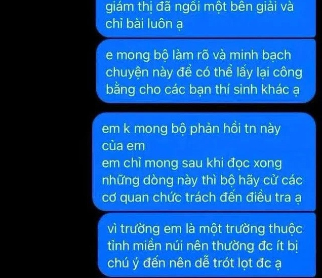 Thêm một Sở GD&ĐT họp khẩn trước thông tin tố cáo vi phạm thi tốt nghiệp THPT - Ảnh 1.
