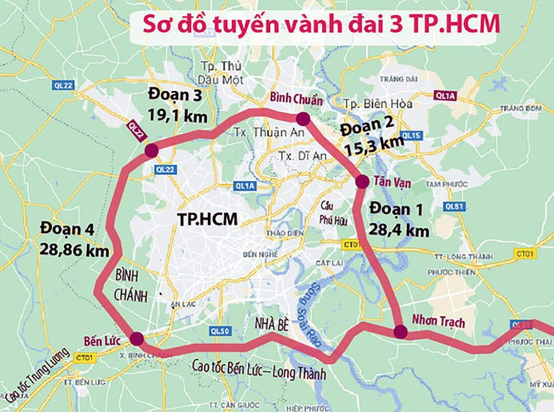 TP giàu nhất Việt Nam đề xuất chi gần 68.000 tỷ nâng cấp Vành đai 3 lên 8 làn xe- Ảnh 1.