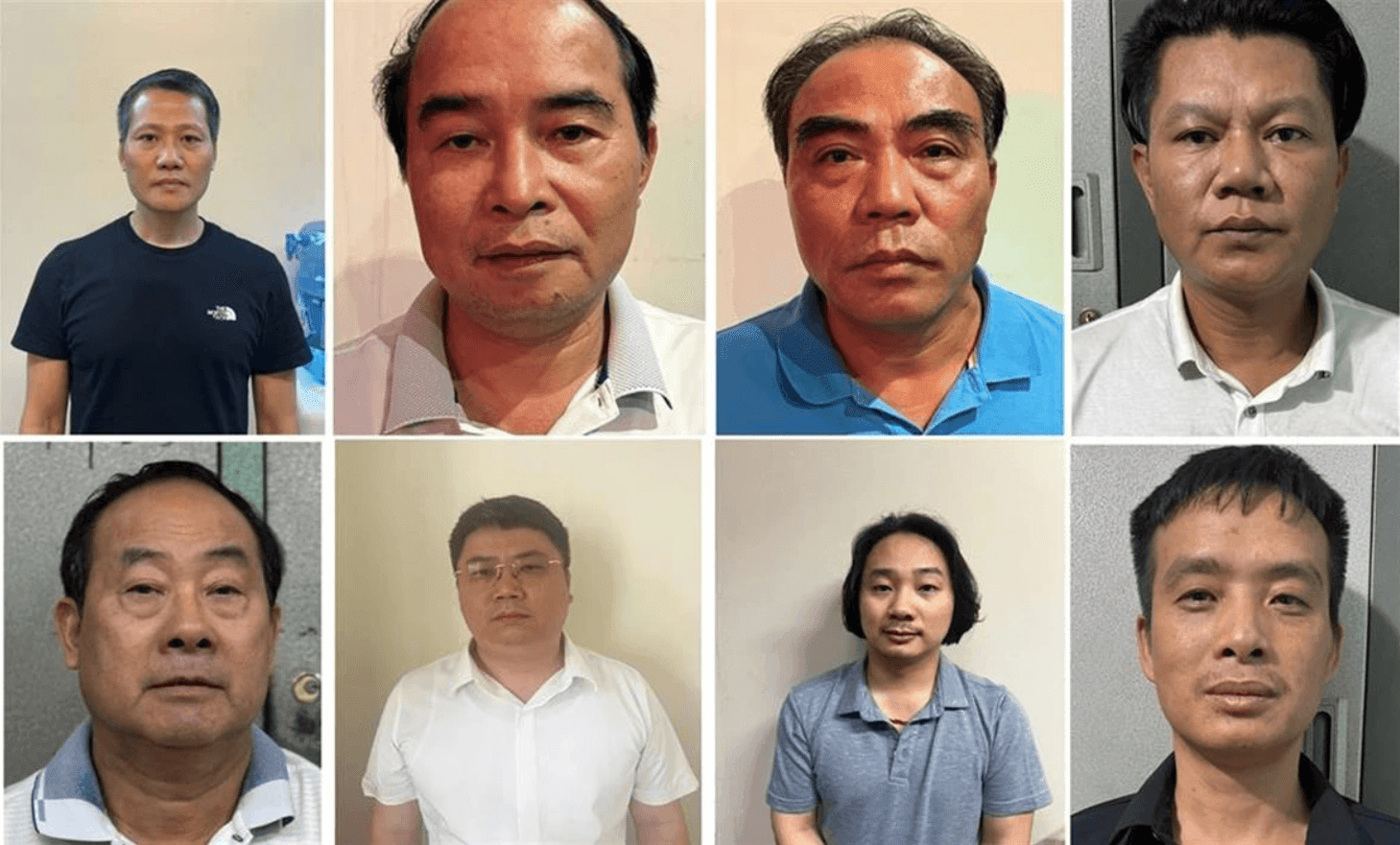 Một số đối tượng liên quan vụ án. Ảnh: Bộ Công an