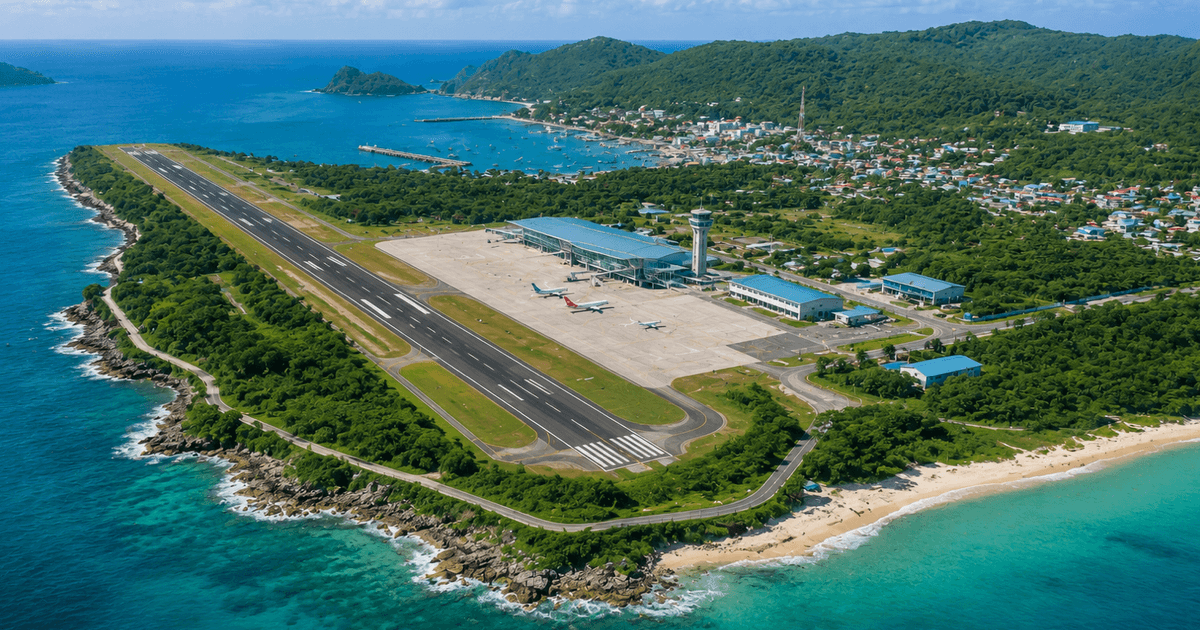 Việt Nam sẽ xây thêm một sân bay mới, tọa lạc trên đảo tiền tiêu ở cực Tây Nam Tổ quốc, vốn đầu tư 29.000 tỷ Việt Nam sẽ xây thêm một sân bay mới, tọa lạc trên đảo tiền tiêu ở cực Tây Nam Tổ quốc, vốn đầu tư 29.000 tỷ