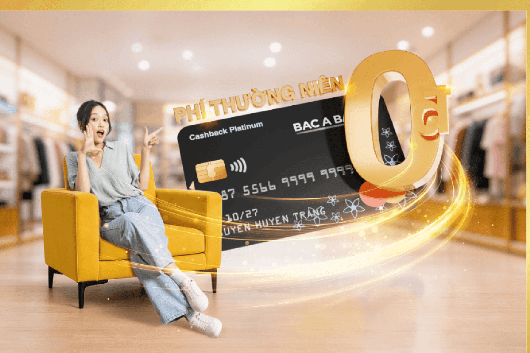 Mở thêm thẻ, thêm ưu đãi cho chủ thẻ tín dụng BAC A BANK Mastercard.