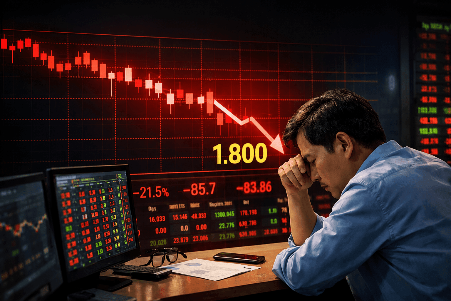 VN-Index giảm sâu, chuyên gia chỉ cách 'sống sót' giữa nhịp điều chỉnh VN-Index giảm sâu, chuyên gia chỉ cách 'sống sót' giữa nhịp điều chỉnh