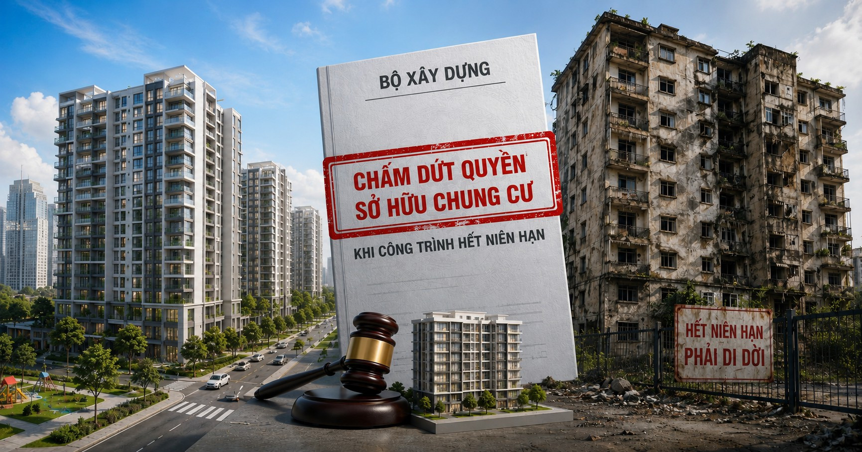 Bộ Xây dựng đề xuất chấm dứt quyền sở hữu chung cư khi công trình hết niên hạn- Ảnh 2.