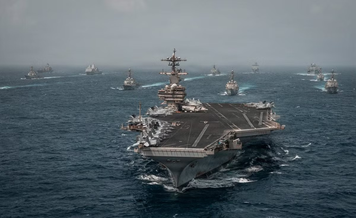 Ảnh: CENTCOM Mỹ tái phong toả các cảng biển của Iran - Ảnh 1.