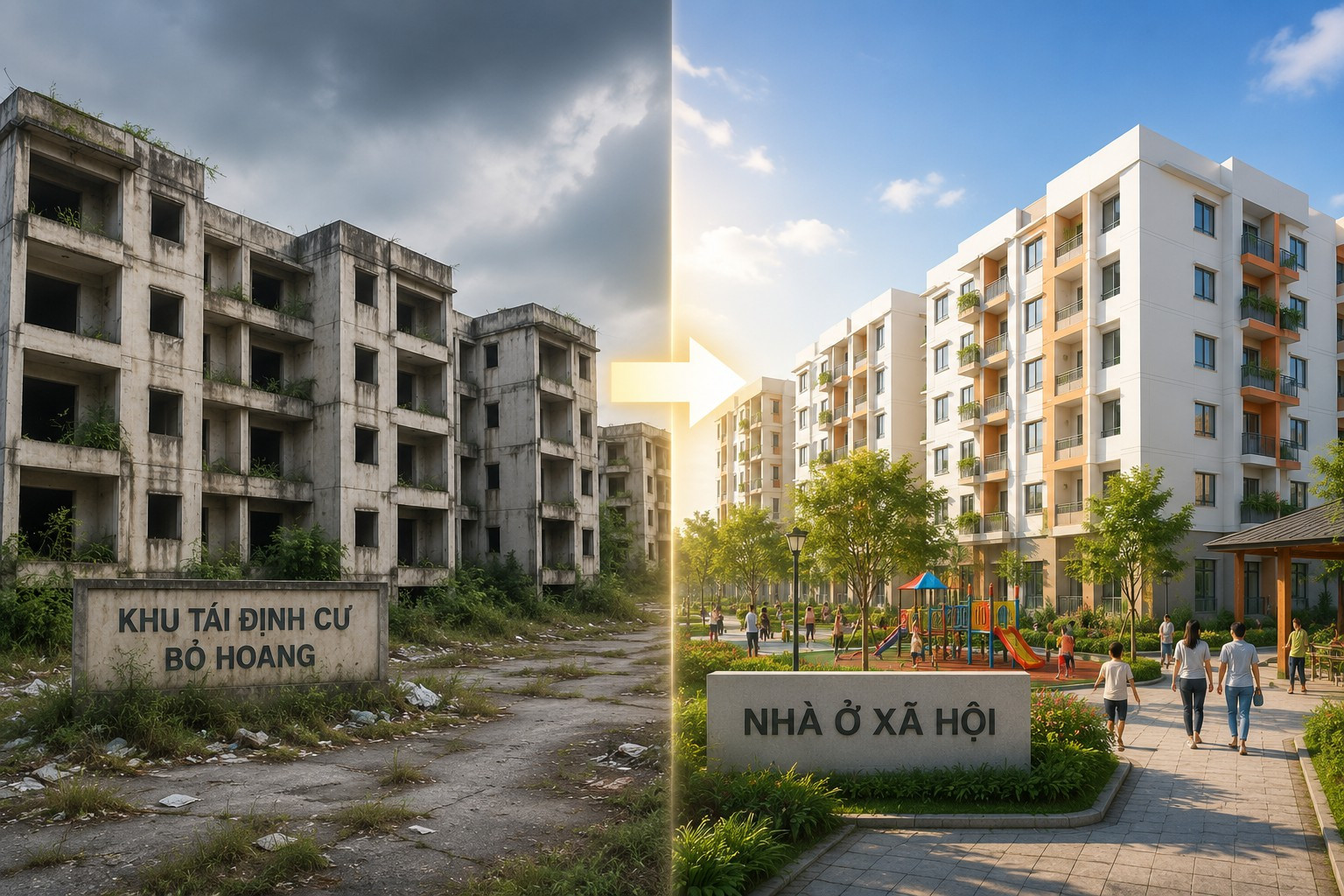 Đô thị lớn nhất Việt Nam tính chuyển một phần nhà tái định cư bỏ hoang thành nhà ở xã hội- Ảnh 1.
