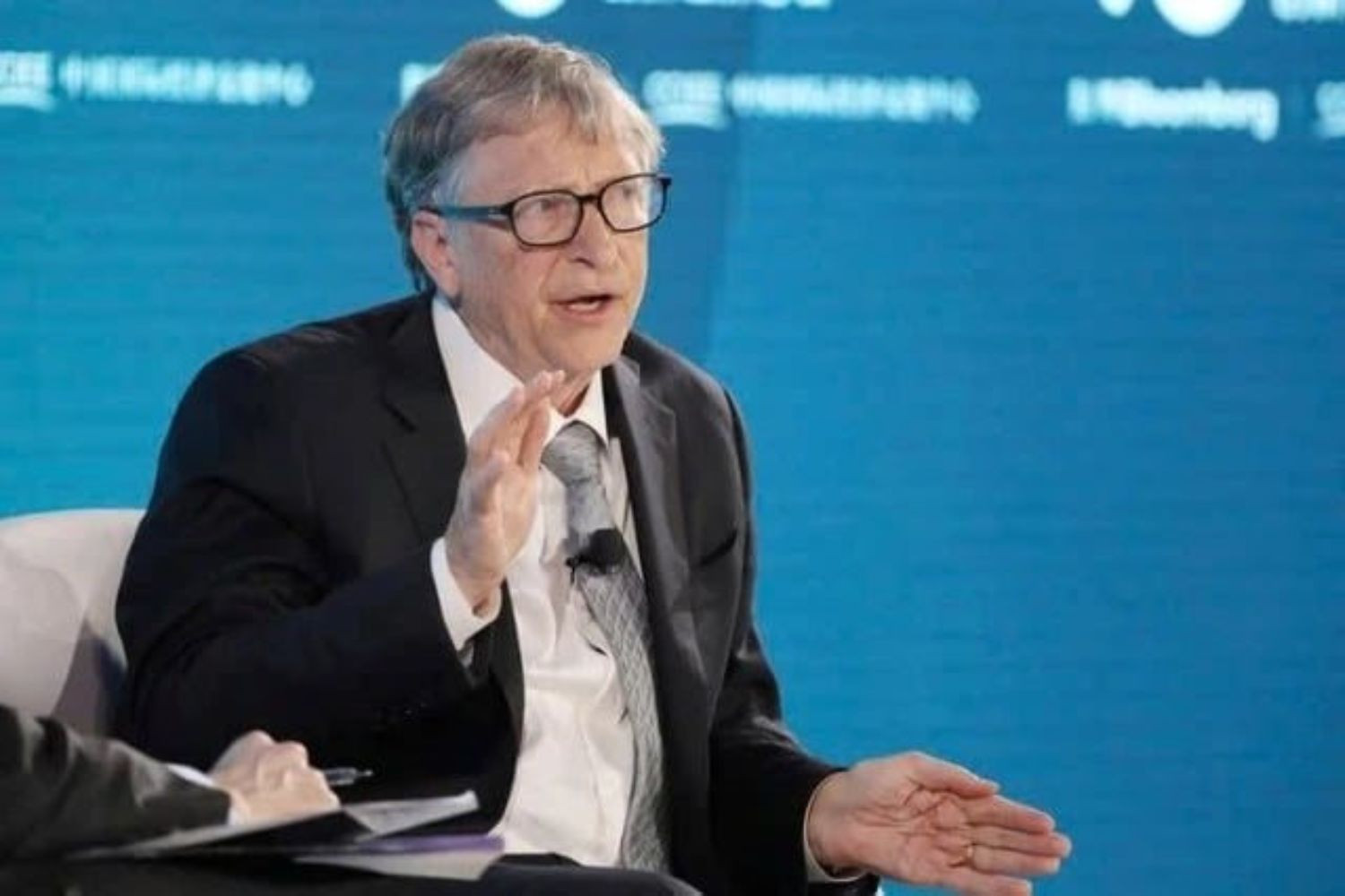 Bill Gates tại một hội thảo